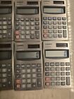 A Lot Of 10. Casio Sl-300Ve Wallet Style Pocket Calculator