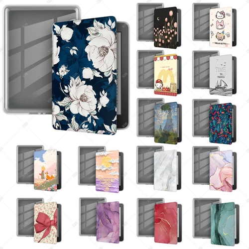For Amazon Kindle Paperwhite 12th Gen 2024 Shockproof Leather Smart Case Cover.