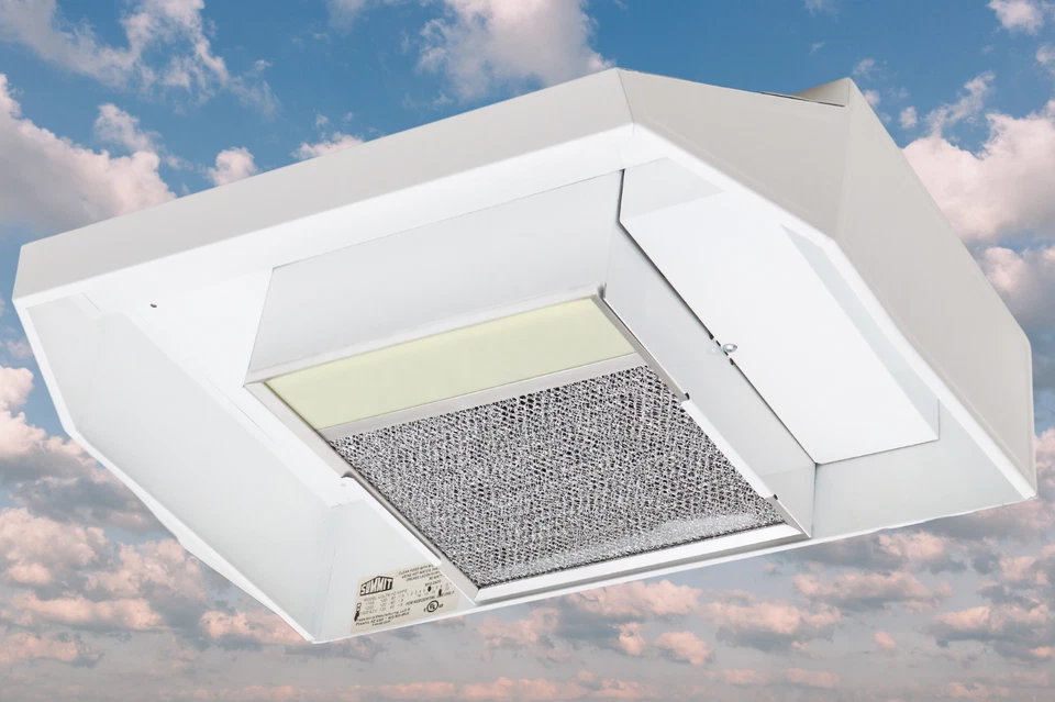 Summit 24" White Under Cabinet  Hood Model: ADAH1624W ADA 1600 3x10 Damper - Image 2 of 4