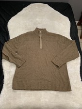 Columbia Sportswear XCO Mens Brown Pullover Long Sleeve Sweater Size Large