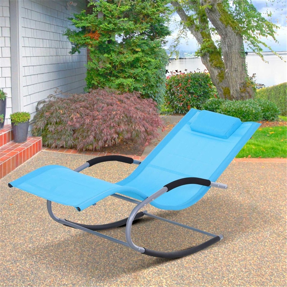 Garden Rocking Chair Outdoor Furniture Comfortable Seating for Patio