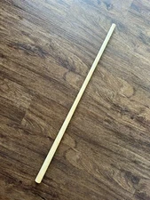 Unfinished Maple pool cue shaft. Standard Length.