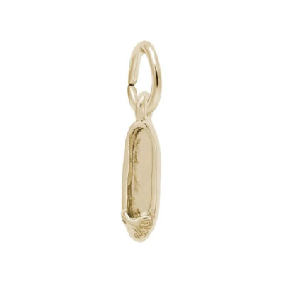Ballettschuh Anhänger von Rembrandt 10K oder 14K Gold oder Sterling Silber