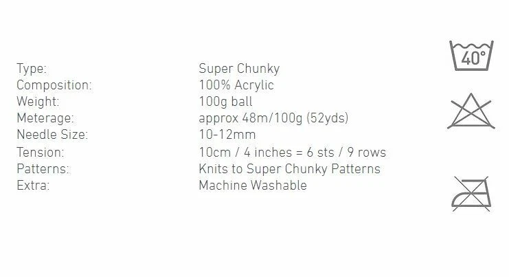 Cygnet Seriously Chunky 3583 Schokolade 100g Wolle Garn - Bild 2 von 3