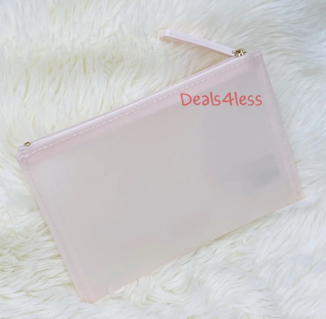 BURBERRY POUCH BAG PINK MAKEUP BAG TOILETRY COSMETIC CASE