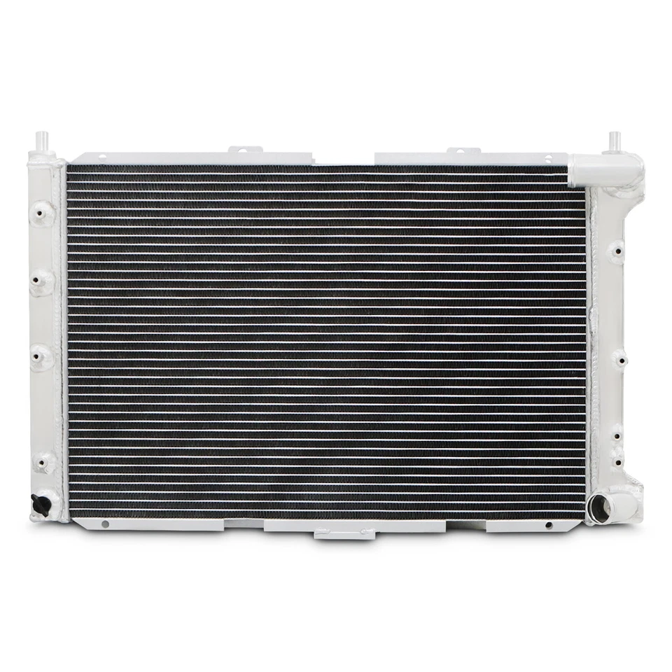 RADIATORE DOPPIO NUCLEO IN LEGA DA 40mm PER ALFA ROMEO 156 1.8 2.0 2.5 V6 97-06 - Immagine 2 di 4