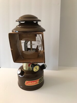 未使用　Coleman 2005 WINTER ランタン ブラウン Collectable Coleman 2005 Gas Lantern Limited Edition Japan Winter