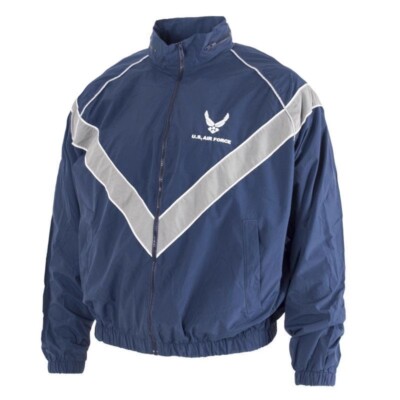 US Air Force IPTU Nylon PT Fitness Reflective Training Jacket