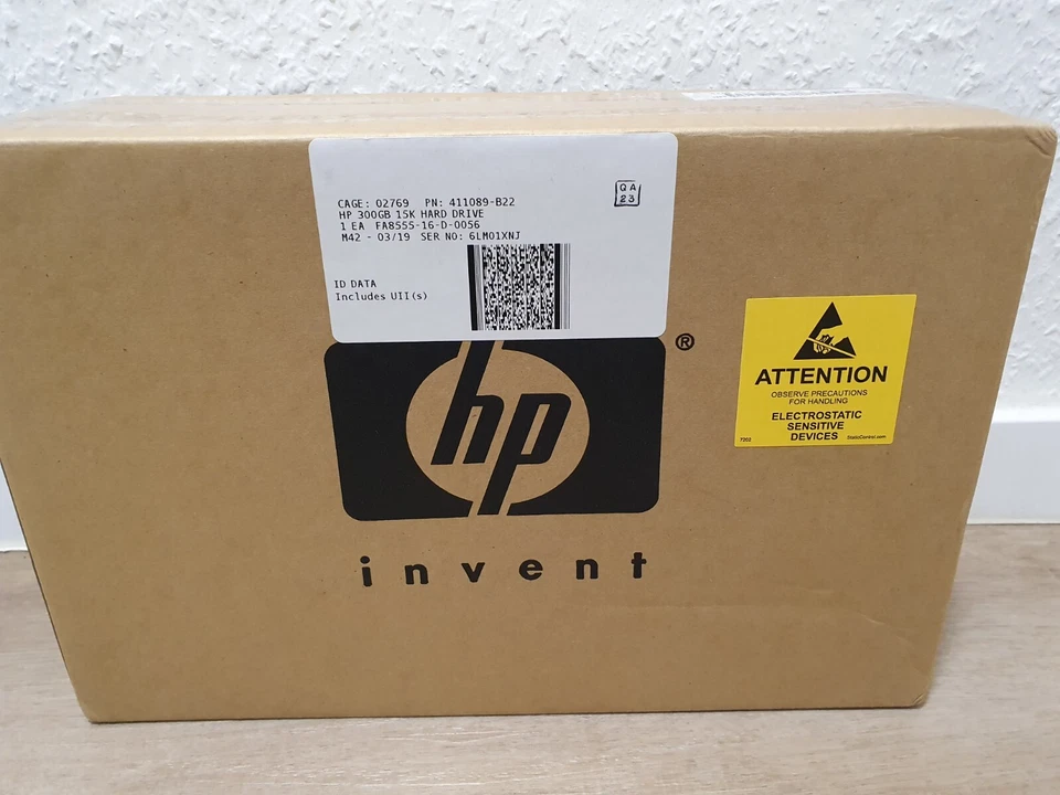 HP Invent Interne Festplatte HDD 300GB 15000RPM Wide Ultra A320 SCSI BF3008B26C - Bild 3 von 4