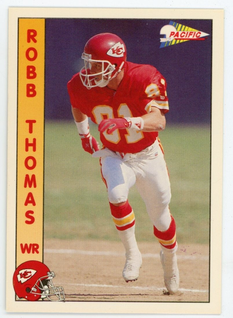 1992 Pacific Football Card #143 Robb Thomas