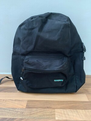 KAUM BENUTZTER SCHWARZER YAK PAK RUCKSACK / BACKPACK PERFEKT FÜR DIE SCHULE