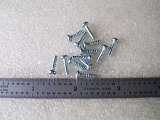 #4-24 X 3/8" SCREW SHEET METAL PAN HEAD PHILLIPS ZINC STEEL  - 100 pcs