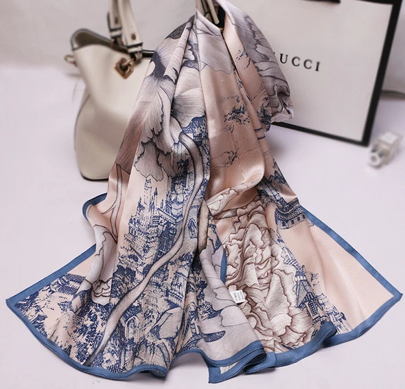 Louis Vuitton Silver Scarves & Wraps for Women