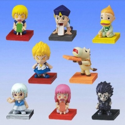 2004 Bandai Zatch Bell Konjiki no Gash Gashapon Figure w/Brago/Kid/Kolulu/Zeno