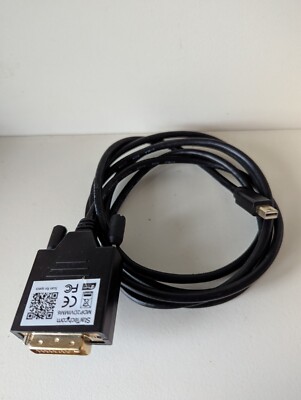 StarTech 6 Fuß (1,8 m) schwarzes Mini DisplayPort-auf-DVI-Single-Link-Kabel   1080p