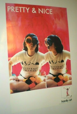 Poster PRETTY & NICE get young  the band everywhere A