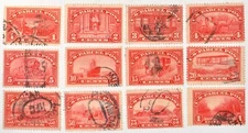 Scott#Q1-Q12 US Parcel Post Stamp Set 1C-$1.00 Used/LH  K11751