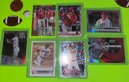 SHOHEI OHTANI 2019 TOPPS SERIES 1 ROOKIE CUP | 2023 MIKE TROUT BIG BOX FOIL