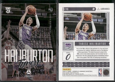 Tyrese Haliburton  Rookie Lot of 16 Basketball Cards Indiana Pacers NBA-010
