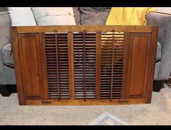Beautiful Antique Interior Shutters. From Victorian Home Circa 1890s. 13 Avail. - Image 3 of 4