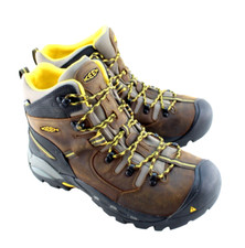 New KEEN Pittsburgh Size 13 D Brown Waterproof Safety Toe Men's Boots MSRP 210