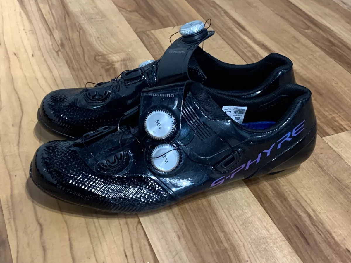 S-PHYRE RC9S Wide Shimano Size 45 SH-RC902S Cycling Shoe Black