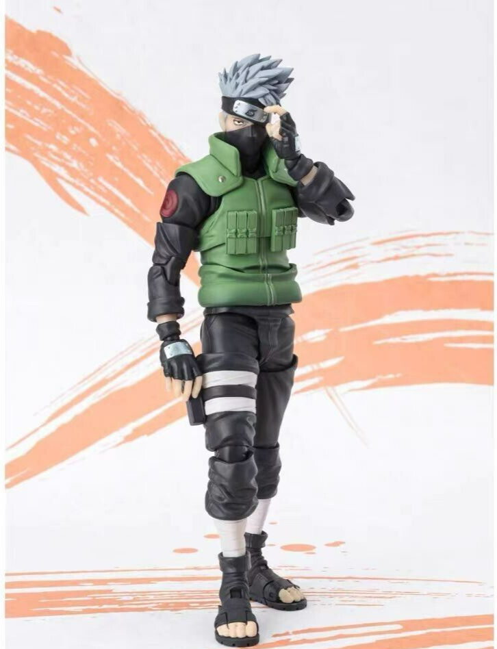 未開封 Kakashi フィギュア HSCF1 Bandai S.H.Figuarts Hatake Kakashi NARUTOP99 Edition 1/12 Scale