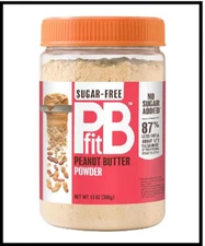 All Natural Peanut Butter No Sugar Made w/ Erythritol & Monk Fruit, Powder 368g