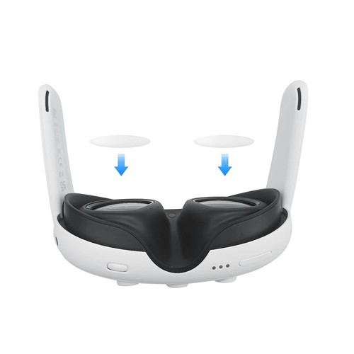 Juego de películas protectoras para lentes de cámara para Meta Quest 3 - Foto 5 di 8