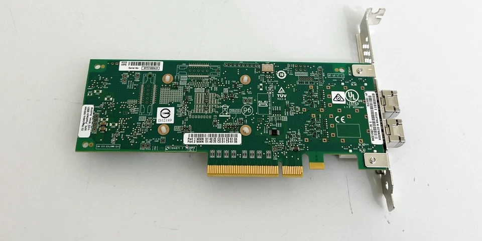 P9D94A HP StoreFabric 16Gb Dual Port Fibre Channel Host Bus Adapter High Profile - Image 4 of 4