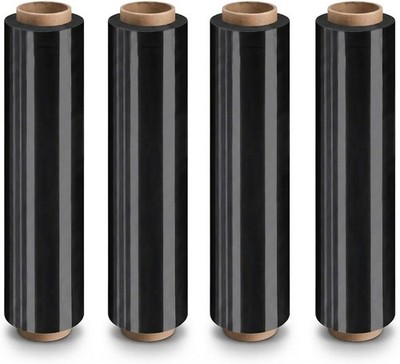 4-Pa Bla Stretch Wrap Roll-Features a 500% Stretch Rate for Superior