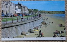 Filey Beach Seafront, Yorkshire, ETW Dennis Postcard