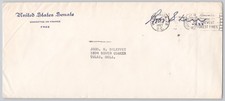 Washington, D.C., U.S. Senate Committee on Finance free frank envelope &mdash; 1957