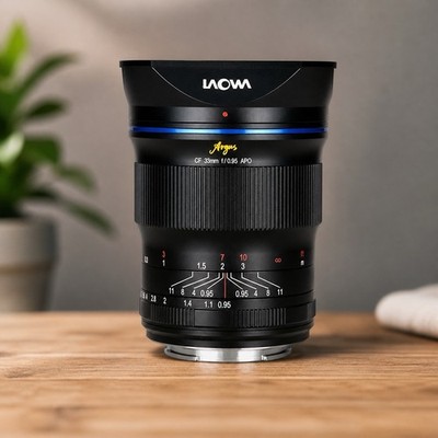 Laowa CF Argus 33 Mm F/0.95 Ultra Large Aperture Lens For Sony E & Other Cameras