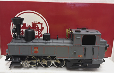 LGB LEHMANN G-GAUGE 2070D TANK STEAM LOCOMOTIVE U43 GRAY IN OB | eBay