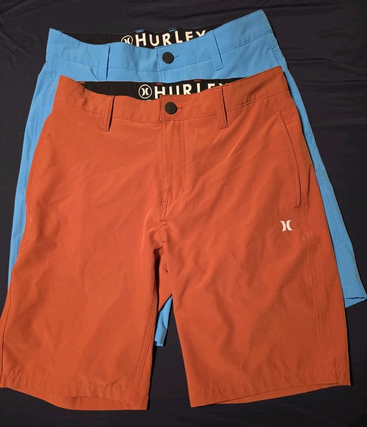 Hurley Shorts Lot Of 2 All Day Hybrid Quick Dry Stretch Men's Size 30 GorpCore