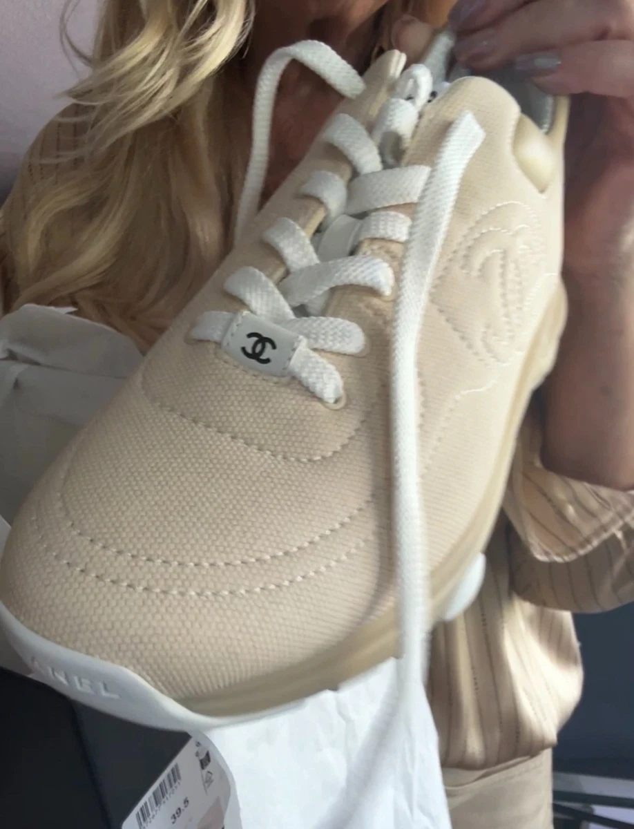 CHANEL Beige Athletic Shoes for Women for sale - eBay