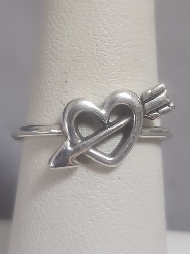 James Avery Love’s Arrow Ring in Sterling Silver Size 6