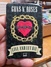 Live  Let Die US CD Single  Single by Guns N' Roses Cassette, Dec-1991,...