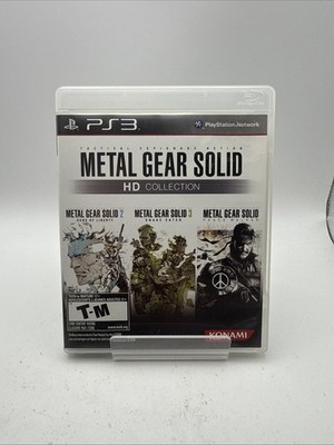 Metal Gear Solid HD Collection Sony PlayStation 3 PS3 CIB - Nice Disc