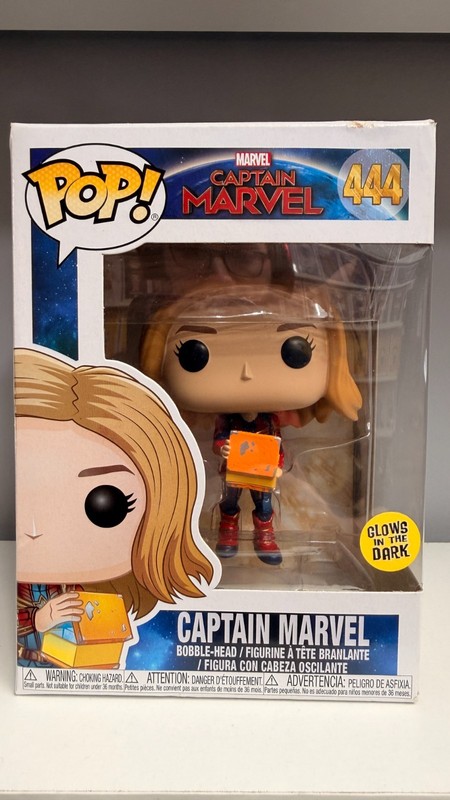 Funko Pop! Captain Marvel #444 Glows in the Dark