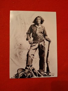 Historical Oversized Postcard 4x6 of Nat Love Photo 1880 Buffalo Bill Show