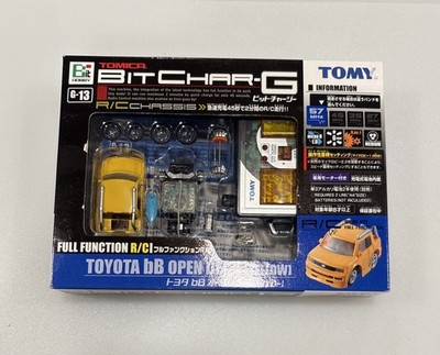 Tomica Bit Char-G Toyota bB Open Deck Yellow R/C Chassis New - Open Box