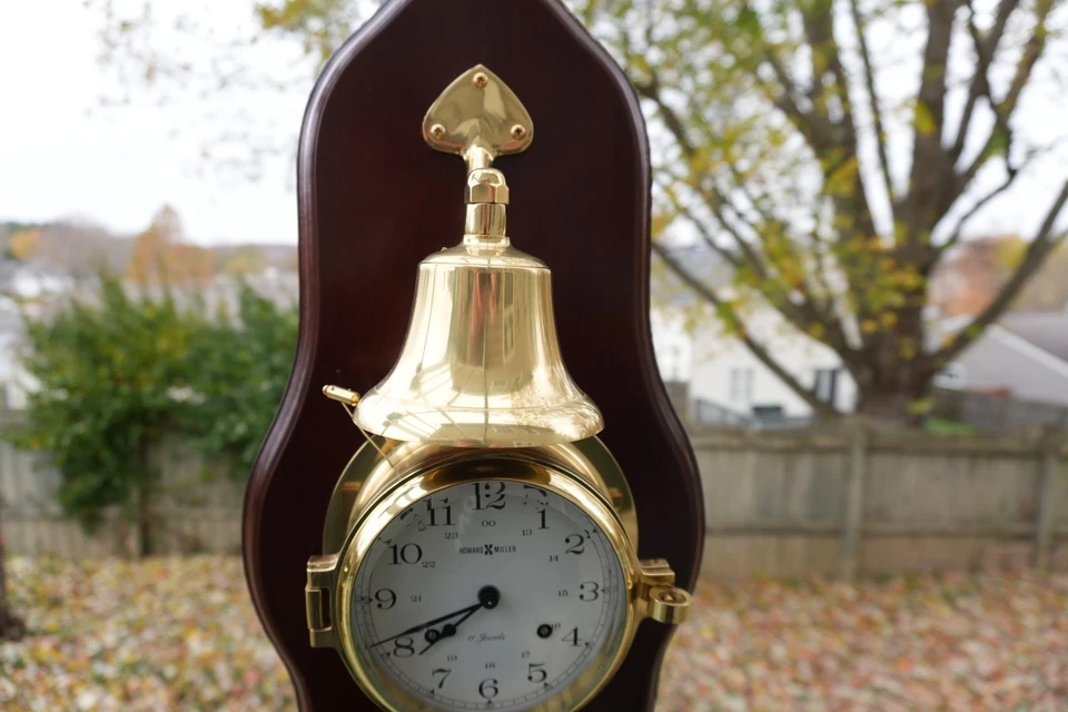 Reloj Campana Howard Miller 613-463 Ship’s - Movimiento Alemán 11 Joyas Foto 2 de 4
