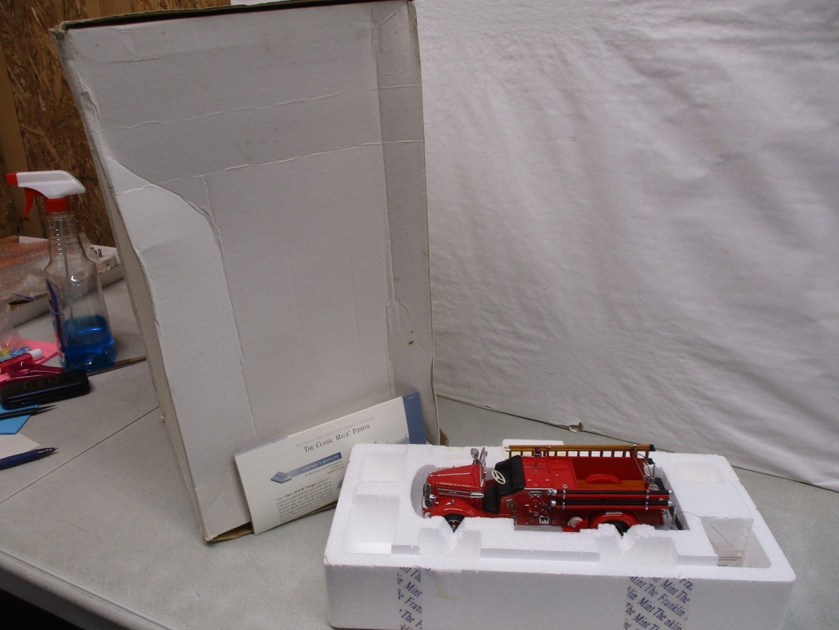 Franklin Mint 1948 Mack Pumper Fire Truck | eBay