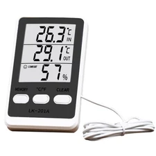 Digital Refrigerator Freezer Fridge Thermometer Thermometer with External Sensor