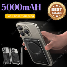 5000mAh Magnetic Wireless Power Bank PD Fast Charging External Portable Battery