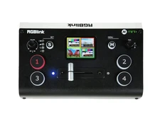 RGBlink Mini+ 4-Channel HDMI Live Streaming Production Switcher with DSK and ...