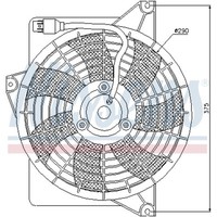 LüFter MotorküHlung KüHlerlüFter Passend FüR Hyundai Matrix 1.6 1.8