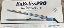 BaBylissPRO Nano Titanium Prima3100 1" Stainless Steel Flat Iron BNT3100TUC